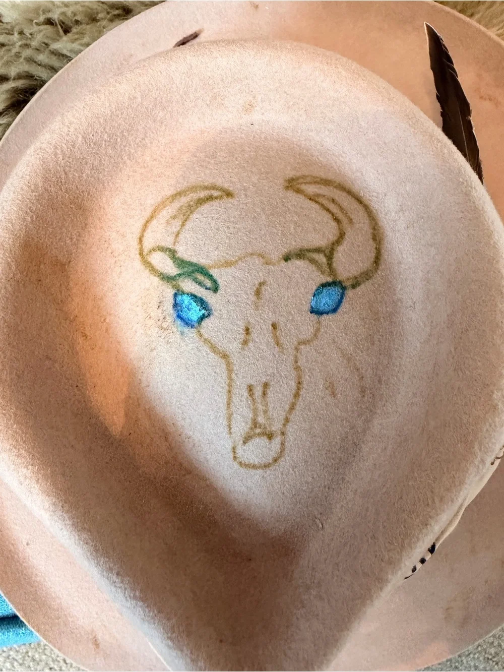 Rancher Hat Custom Ordered by Lack of Color 57CM brand New